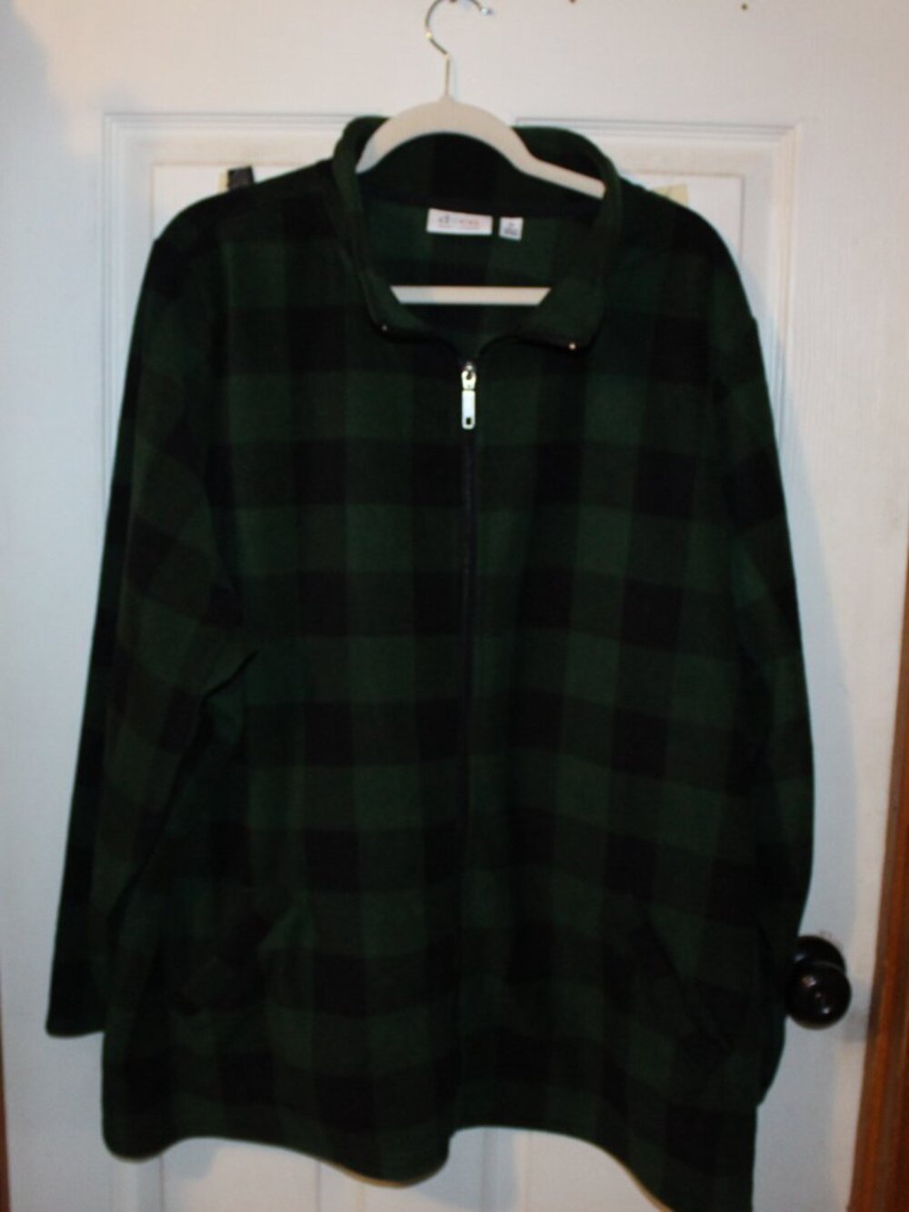 NWOT D&Co light weight fleece jacket 3X